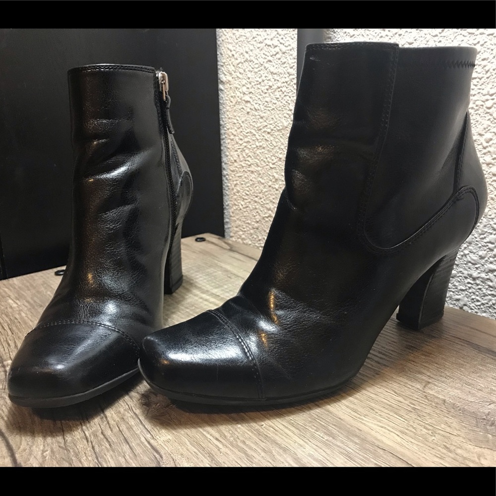 Franco Sarto black booties